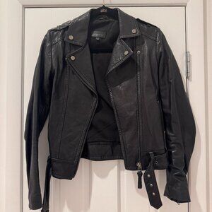 MACKAGE LEATHER JACKET - XS